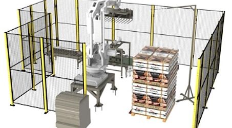 roboticka paletizace pelet